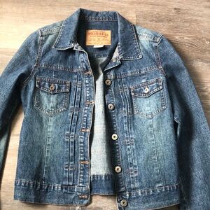 LN Hollister Jean Jacket Medium